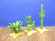 2 Kakteen & 1 Agave Western