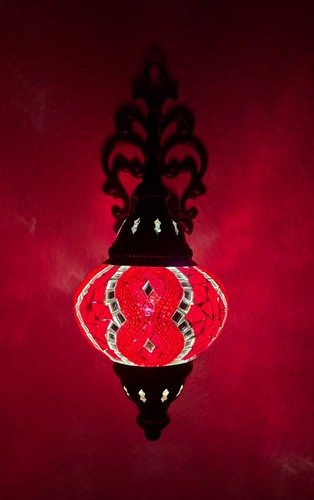 Mosaiklampe wandleuchte - wandleuchte, m