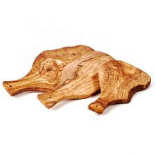 Servierbrett aus Olivenholz im