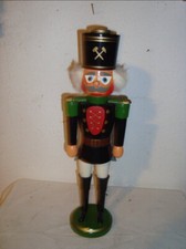 alter  Nussknacker Bergmann Franz Baldauf Olbernhau   1970 ovp