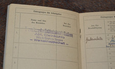 Ausweis 1948 werk gottes segen - ausweis,