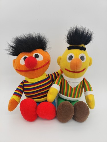 Ernie und bert plüschfiguren - ernie,