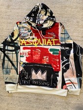 Kapuzenpulli Hoodie von Jean-Michel Basquiat in Größe L