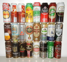24 Schöne Bierdosen aus