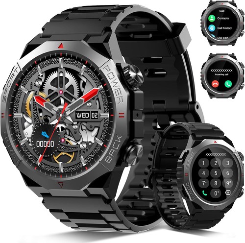 Smartwatch militär hd - 1,39",