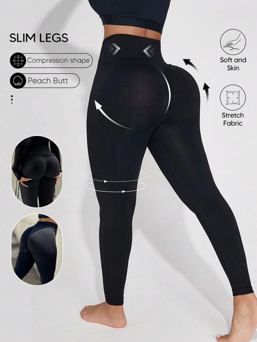 Nahtlose high waist - high,