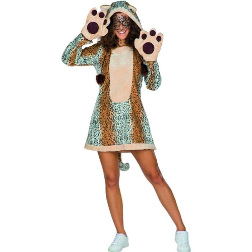 Leopard kostüm leopardin - leopard,