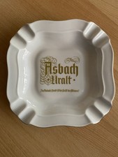Vintage Aschenbecher aus Porzellan von Asbach Uralt Heinrich Porzellan 20 x 20