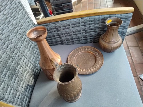 Alte kupferkannen und vasen - 4,