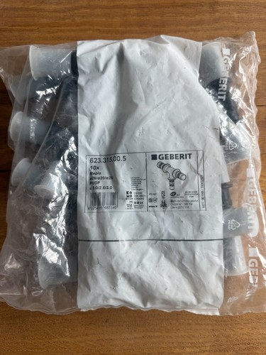10x geberit mepla stück - 10x, t-stück