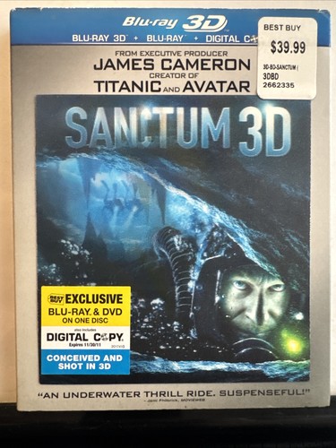 Sanctum blu ray - sanctum, 3d
