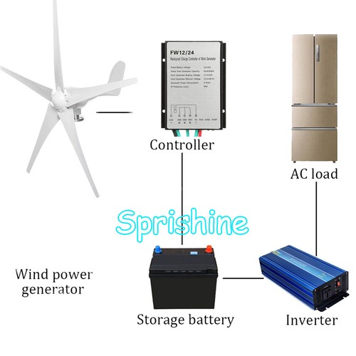 600w 24v windkraftanlage - 600w,