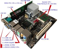 AOpen MAIN BOARD MINI ITX 17 x