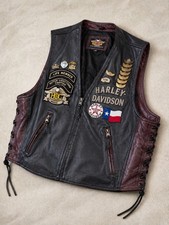 Harley davidson lederweste - harley,