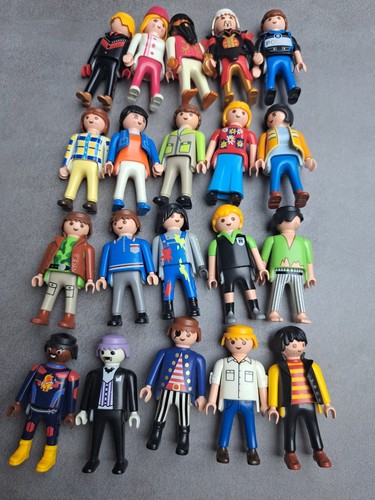 Playmobil 20x figuren - playmobil, querbeet