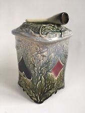 Jugendstil Tabak Topf Keramik - Selten