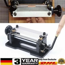 Leder Sch lmaschine Spaltmaschine Manuelle Leather Skiver Sch ler Splitter NEU!