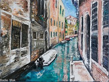 ölgemälde handgemalt 40x30 - Ölgemälde, handgemalt,