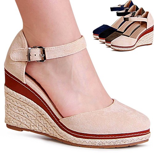 Damen keilabsatz sandalen - damen,