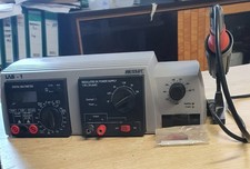 Voltcraft-LAB1-Laborgerät 3 in 1 Lötstation, Multimeter und Netzgerät