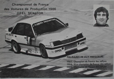 1986 opel senator championship - opel,