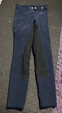 Cavallo Stretch Reithose /Pferde Hose Blau Gr.  S 36-38