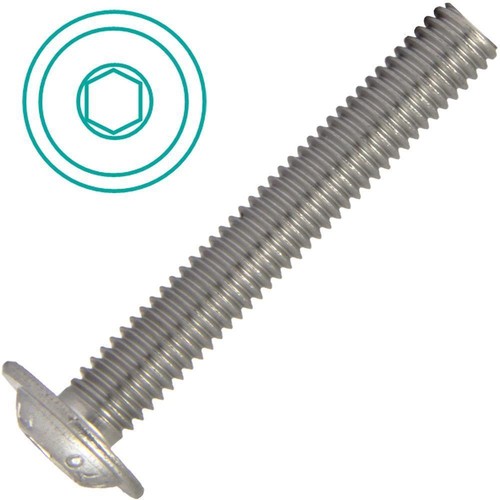 Linsenkopfschrauben mit