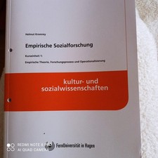 Fernuni Hagen Helmut Krömer