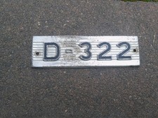 Schild Emblem D322 McCormick D-Serie IHC Farmall Mc Cormick Traktor