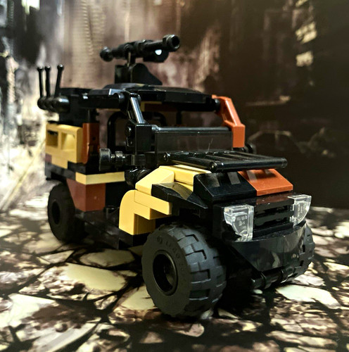 Lego moc militär offroad jeep - moc,