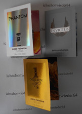 P. Rabanne ~ versch. Herrendüfte ~ Eau de Toilette Minispray ~ Duftproben