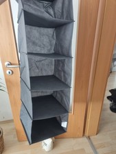 Lifewit Hängeregal Organizer Grau Stoff Minimalistisch Kleiderschrank Regal