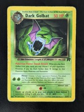 Pokémon Karte Dark Golbat 24/82 Team Rocket Rare Englisch Poor