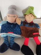 2 x Handpuppe Seppel und Oma von Sigikid 