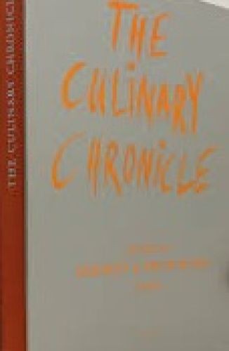 The culinary chronicle - the,