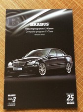 Brabus Gesamtprogramm C-Klasse Version 09/2005 Prospekt Broschüre Tuning