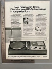 1975 Braun audio 400 S HiFi