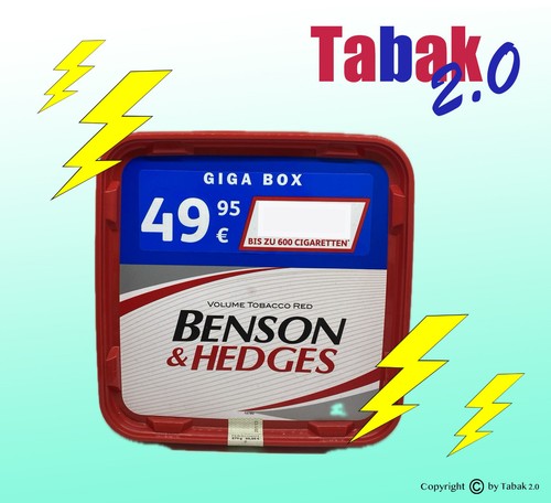 Benson hedges volumentabak - &,