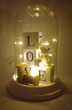 Led glaskuppel mit keramik - led,