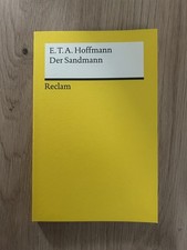 E. T. A. Hoffmann - Der Sandmann Reclam (230) ISBN 978-3-15-000230-8 (neuwertig)