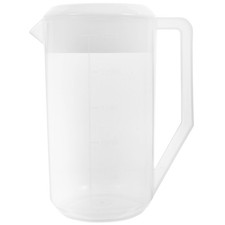 Plastikwasserkrug mit Deckel Juice Pitcher Getränke Ice Tea Trinkwasserkrug