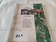 829 Land Rover Werkstatthandbuch Dieselmotor Überholungsanleitung div. Modelle