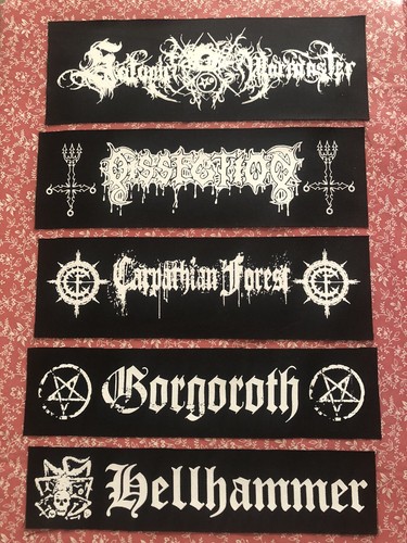 Black metal superstrip - superstrip, xl