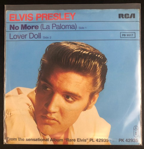 Elvis presley no more - 7'',