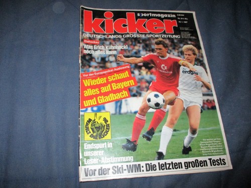 Kicker 1987 87 klaus - kicker, 8/87
