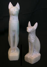 Bastet die Katzenkönigen Figur Ägypten Kairo 2 Stück aus Stein (Marmor?)
