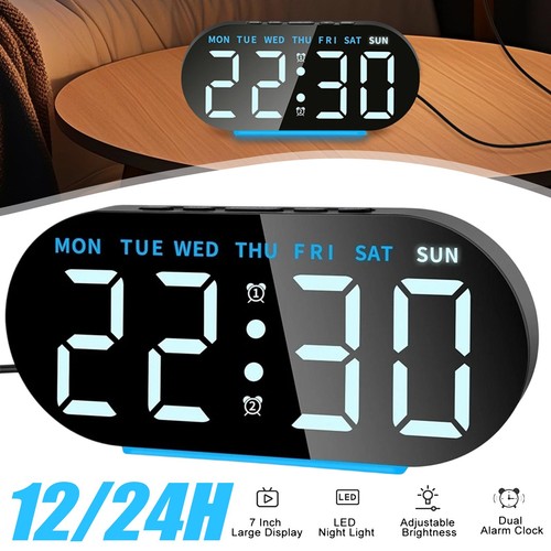 Led wecker digital - 7",