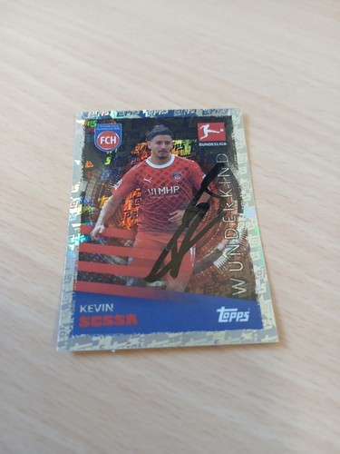 Topps sticker signiert kevin - sticker,