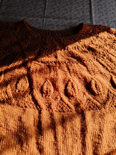 Handgestrickter pullover - pullover, gr