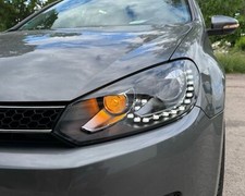 Led Tagfahrlicht Scheinwerfer für VW Golf 6 08-12 links rechts Frontscheinwerfer